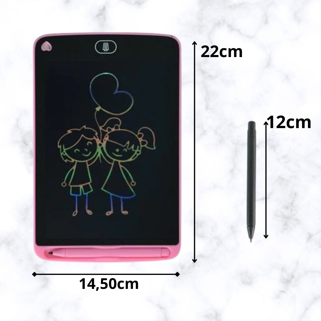 TELA MÁGICA LCD. EDUCAÇÃO, DESENHO E IMAGINAÇÃO.