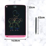 TELA MÁGICA LCD. EDUCAÇÃO, DESENHO E IMAGINAÇÃO.